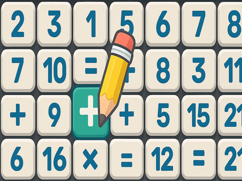 Math Crossword Puzzle Genius Edition เกมออนไลน์
