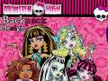 การออกแบบกระเป๋าเป้ Monster High เกมออนไลน์