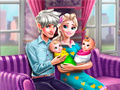 วันครอบครัวของฝาแฝดราชินีแห่งน้ำแข็ง เกมออนไลน์