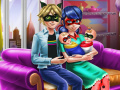 เด็กหญิงจุด: วันครอบครัว เกมออนไลน์