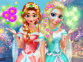 การทำสวยของแอนนาและเอลซ่า เกมออนไลน์