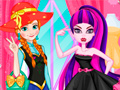 เจ้าหญิง vs สาวปีศาจ เกมออนไลน์