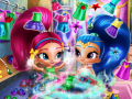 ทำความสะอาดตู้เสื้อผ้า Shimmer และ Shine เกมออนไลน์