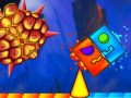 ไฟและน้ำ: Geometry Dash เกมออนไลน์