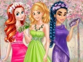 สีของชุดเจ้าหญิงฤดูใบไม้ผลิ เกมออนไลน์