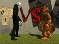 สเลนเดอร์แมน vs เฟรดดี้ ฟาซเบียร์ เกมออนไลน์