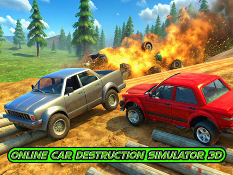 เครื่องจำลองการทำลายรถออนไลน์ 3D เกมออนไลน์