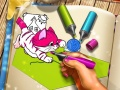 สมุดระบายสีสัตว์เลี้ยง เกมออนไลน์