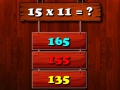 ความท้าทายการคูณ เกมออนไลน์