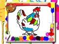 หนังสือระบายสีไก่ เกมออนไลน์
