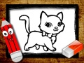 กลับไปโรงเรียน: หนังสือระบายสีสัตว์ เกมออนไลน์