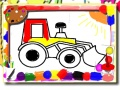 กลับไปโรงเรียน: ระบายสีรถสำหรับเด็ก เกมออนไลน์