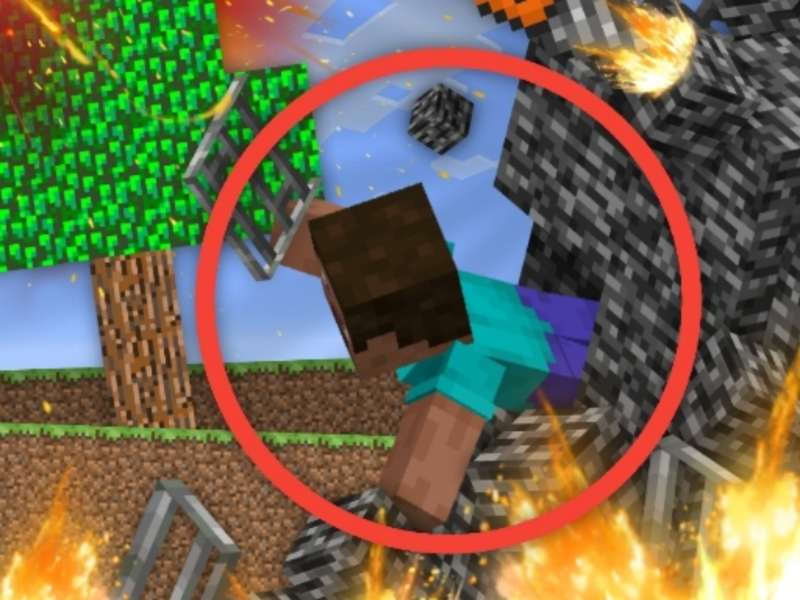 หลบหนีจากคุกใน Mineblock! การทำลาย! เกมออนไลน์