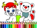 กลับไปโรงเรียน: ระบายสีตุ๊กตา เกมออนไลน์