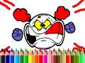 กลับไปโรงเรียน: ระบายสีอีโมจิ เกมออนไลน์