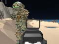 การบุกชายหาด: การอยู่รอดแบบ Gungame เกมออนไลน์