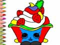 กลับไปโรงเรียน: หนังสือระบายสีเค้ก เกมออนไลน์