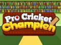 แชมป์คริกเก็ตโปร เกมออนไลน์