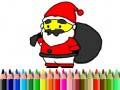 กลับไปโรงเรียน: ระบายสีซานตาคลอส เกมออนไลน์