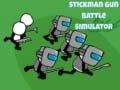 เกมจำลองการต่อสู้ของ Stickman ด้วยปืน เกมออนไลน์