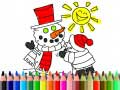 กลับไปโรงเรียน: ระบายสีฤดูหนาว เกมออนไลน์