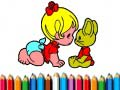 กลับไปที่โรงเรียน: การระบายสีอาบีเกิร์ล เกมออนไลน์