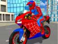 ฮีโร่สตันต์มอเตอร์ไซค์แมงมุมจำลอง 3D 2 เกมออนไลน์