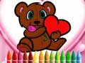 ระบายสีสัตว์วันวาเลนไทน์ เกมออนไลน์