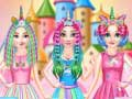 ร้านทำผมเจ้าหญิงยูนิคอร์นสายรุ้ง เกมออนไลน์