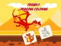 มังกรที่เป็นมิตรระบายสี เกมออนไลน์