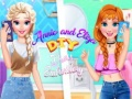 แอนนี่และเอลิซ่าปักแต่งชุด DIY เกมออนไลน์