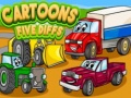 การ์ตูนห้าแตกต่าง เกมออนไลน์