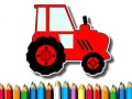 สีง่ายๆ สำหรับเด็ก - รถแทรกเตอร์ เกมออนไลน์
