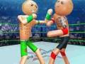 ตำรวจ Stick Man Wrestling Fighting เกมออนไลน์