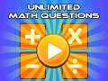 คำถามคณิตศาสตร์ไม่จำกัด เกมออนไลน์