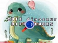ความแตกต่างของไดโนเสาร์น่ารัก เกมออนไลน์