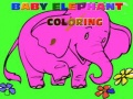 ระบายสีช้างน้อย เกมออนไลน์