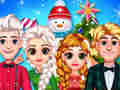 เจ้าหญิงน้ำแข็งเฉลิมฉลองวันคริสต์มาส เกมออนไลน์