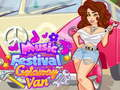 สาวๆ แก้ไขมัน: เทศกาลดนตรีและรถตู้หนี เกมออนไลน์