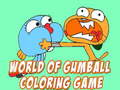 เกมระบายสีโลกของกัมบอล เกมออนไลน์