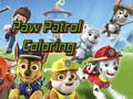 ระบายสีพาวแพทโรล เกมออนไลน์