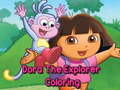 ระบายสีโดรา สาวนักสำรวจ เกมออนไลน์
