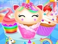 การออกแบบทำคัพเค้กยูนิคอร์นและนางเงือก เกมออนไลน์