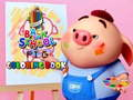 กลับสู่โรงเรียน: สมุดระบายสีหมู เกมออนไลน์