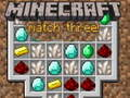 Minecraft จับคู่สาม เกมออนไลน์