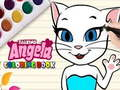 สมุดระบายสี Talking Angela เกมออนไลน์