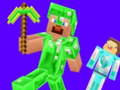Creeper ปะทะ Enderman เกมออนไลน์