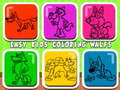 การระบายสีเด็กง่ายๆ เกมออนไลน์
