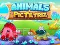 สัตว์ Pic Tetriz เกมออนไลน์