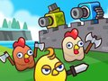 รวมปืน: การปกป้องไก่ เกมออนไลน์